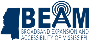 Broadband Expansion and Accessibility of Mississippi logo