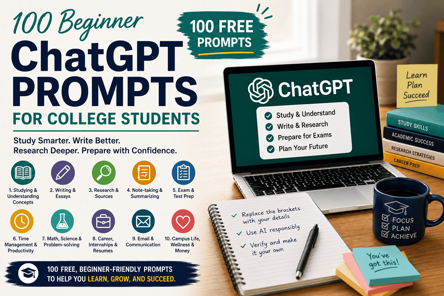 ChatGPT prompts for college students