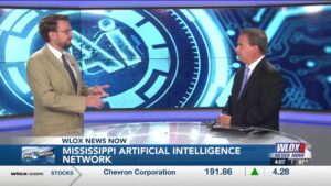 Dr. Kollin Napier discusses Mississippi AI training and workforce readiness on WLOX’s The 4 O’Clock Show