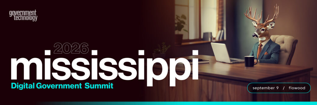 2026 Mississippi Digital Government Summit event graphic for September 9 in Flowood.
